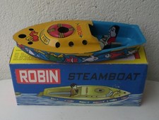 Bateau tôle vapeur pop-pop