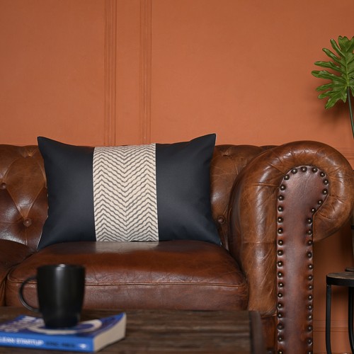 Taie oreiller simili cuir - taie,