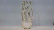 Doré Vases Décoration Pour Pampas Herbe, Scandinavian Haut Sol Vase avec Métal