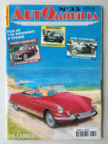 Revue automobilia n 33 - revue,