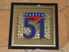 Grand miroir de bar Pastis 51