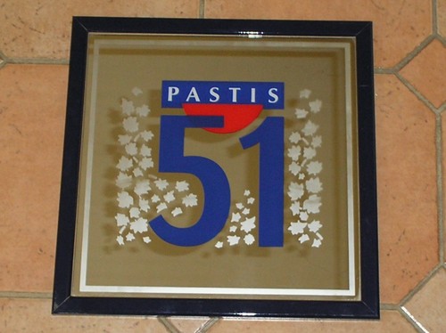 Grand miroir bar pastis - grand, 51