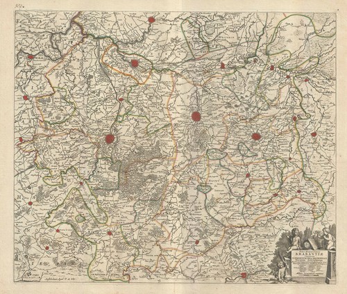 1721 wit map southern - 1721,