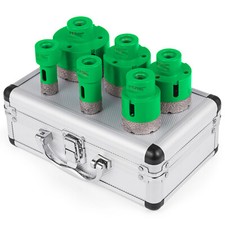 VEVOR 6pc Scie Cloche Diamantée 20-68mm Scie Diamant Trépan M14 Durable Meuleuse