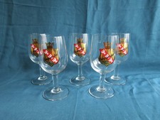 5 verres à bière champigneulles