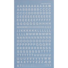 Lettres transfert sec - lettres, à