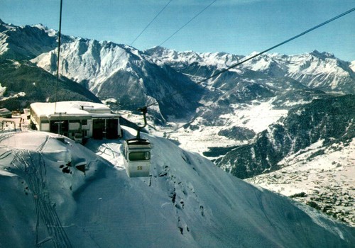 Verbier la télécabine - verbier,