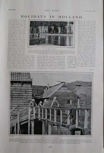 1904 imprimé vacances - vacances, en