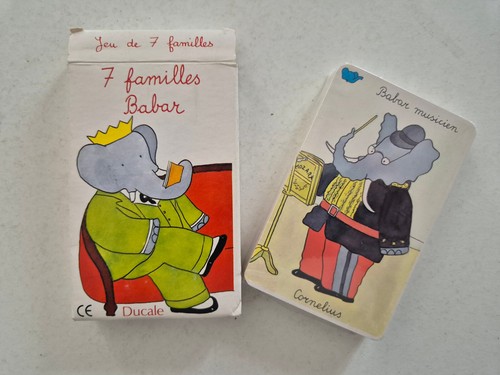 Jeu cartes vintage - jeu,