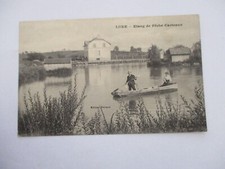CPA HAUTE SAONE 70 LURE ETANG DE PECHE CARTEAUX