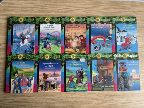 Lot livres cabane - lot, de