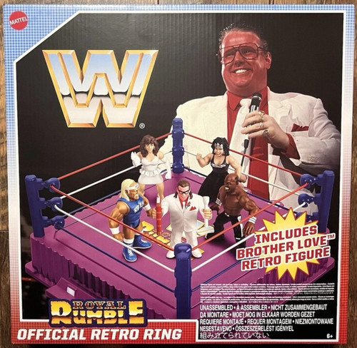 Wwf wwe mattel - wwe, retro