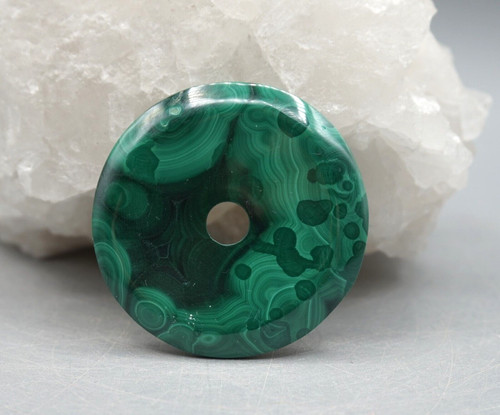 Malachite donut env mm - malachite, env.