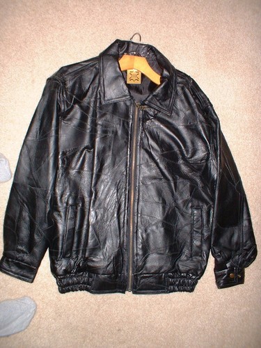 Men leather patch - men's,