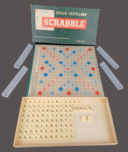 Jeu société scrabble - jeu, de