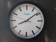 Horloge Murale 30cm Diamètre - Pub HAGER