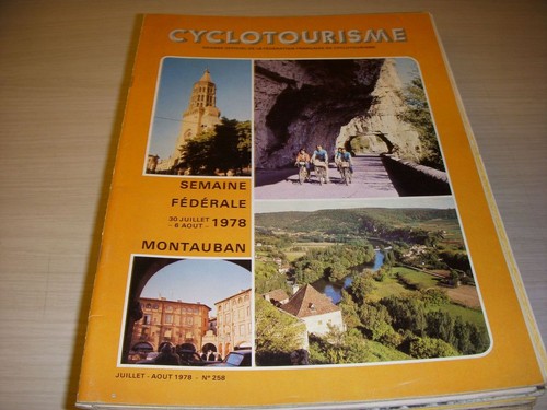 Cyclotourisme 258 1978 - cyclotourisme, 07.1978