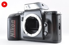 [Exc+5] Appareil photo reflex argentique Nikon AF F-401S Boîtier noir #9022