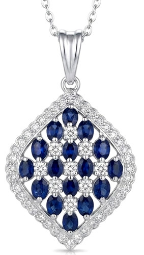 Pendentif diamant naturel rond - diamant,