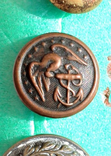 Rare bouton uniforme - uniforme, militaire