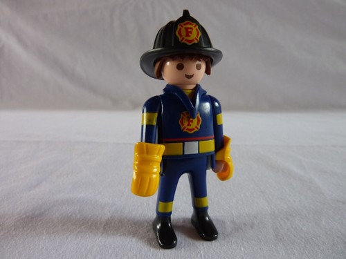 Playmobil pompier americain - pompier,