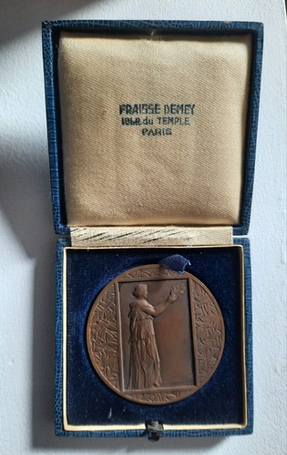 Médaille bronze ancienne - en,