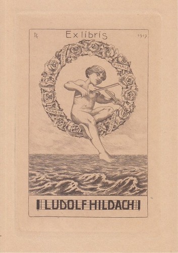Exlibris livre art robert - exlibris, d'art