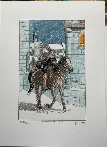 Juillard carte vœux - carte,