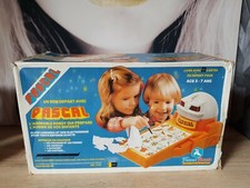 ANCIEN JEU ÉLECTRONIQUE PASCAL FRANCE JOUET CHIFFRE COULEUR FORME ANIMAUX