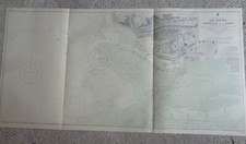 CARTE MARINE / France - north coast : Le Havre and approaches to La Seine