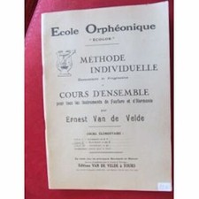 Ernest Van de Velde - Ecole