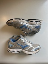 Mizuno Wave Endeavor 2 - Silver / Blue- (Taille 38) - Basket Vintage Retro