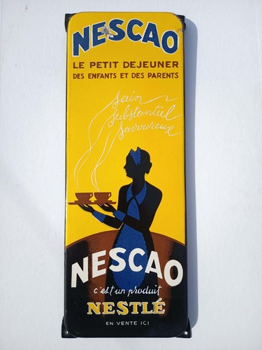 Nestlé nescao ancienne - nescao, plaque