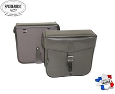 Paire de sacoche à sangle lanière Mobylette Solex MOTOBECANE PEUGEOT velo Cour