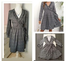 Robe Soirée  Noire Et Blanche