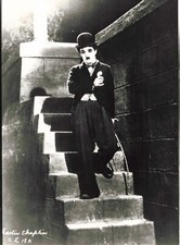 PHOTO PRESSE TÉLÉ ANTENNE 2 FILM LES LUMIERES DE LA VILLE CHARLIE CHAPLIN