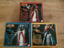 Soul of Chogokin - Lot de 3: Gx 18 Getter Dragon + GX 19 Liger + GX20 Poseidon