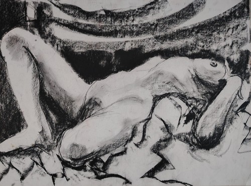 Joli dessin modèle nue - dessin,