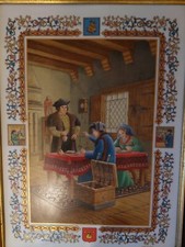 Cadre plaque porcelaine Le