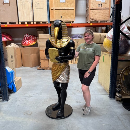 Egyptian thot god - egyptian, gold