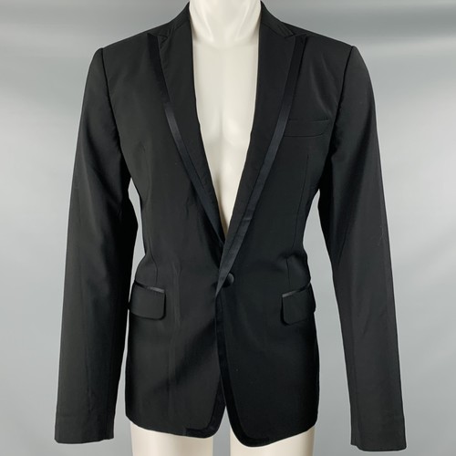 Veste sport laine noire - de,