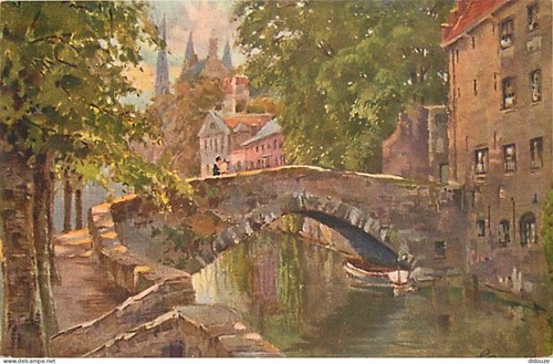 Carte postale belgique - carte,