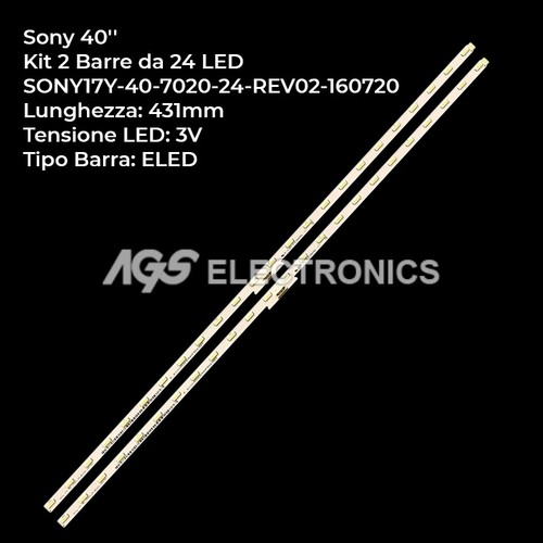 Kit barres bandes - kit, led