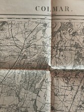 COLMAR Cartes état-major