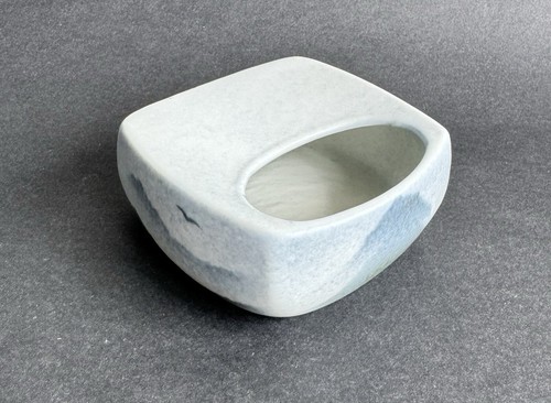 Cendrier vase faïence