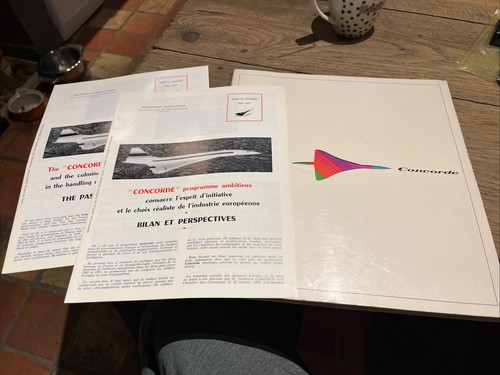 Rare livre brochure avion - rare,