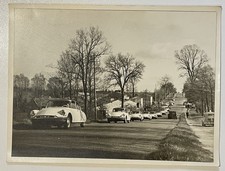 PHOTOGRAPHIE ANCIENNE RALLYE CITROËN DS ID 19 CIRCA 1957