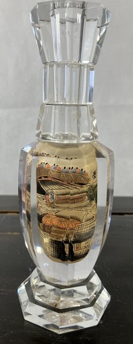 Vase chinois verre à - vase, en