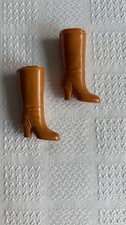 PAIRE DE BOTTES MARRONS POUR