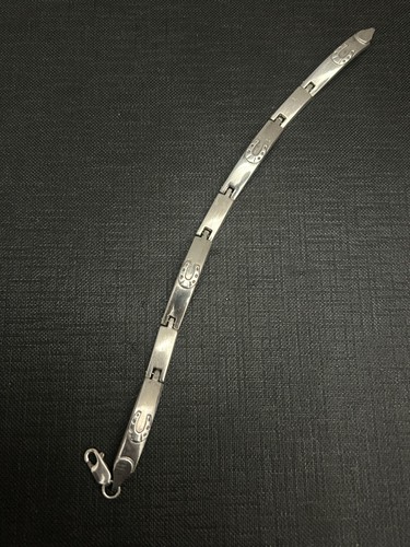 Ancien bracelet argent - bracelet, en